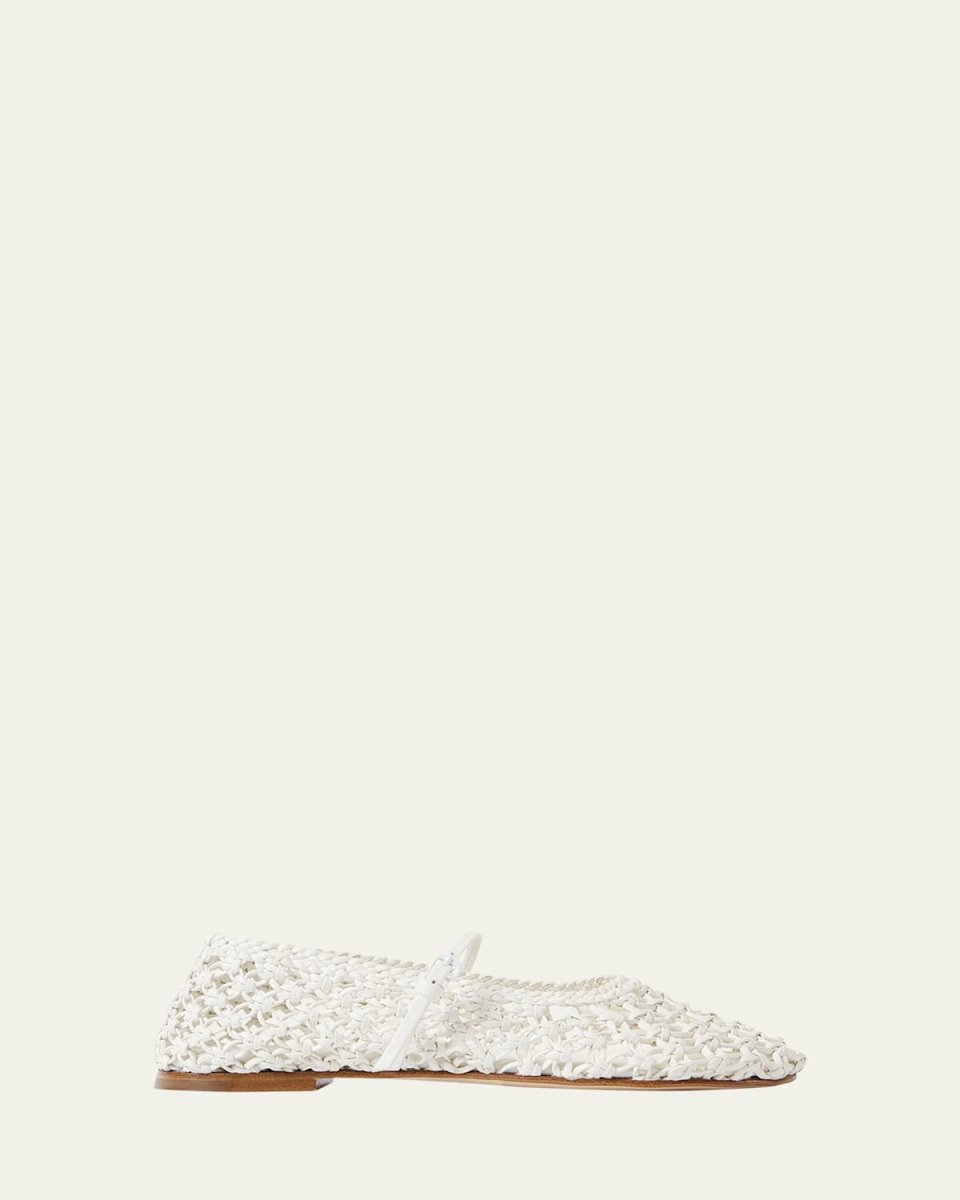 Ball Weave Flats